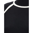 Black Wool Turtleneck
