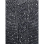 Gray Polyamide Sweatshirt