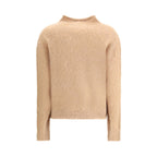 Brown Polyamide Turtleneck