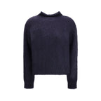 Blue Polyamide Sweatshirt