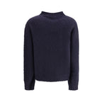 Blue Polyamide Sweatshirt