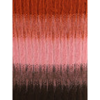 Multicolor Mohair Midi Skirt