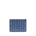 Blue Polyethylene Clutch Bag