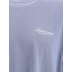 Blue Cotton Sweatshirt