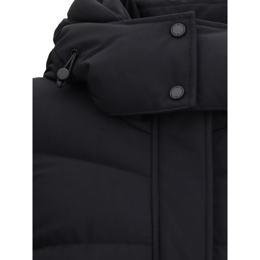 Black Nylon Coat