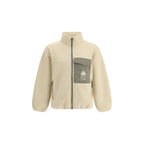 Cream Polyester Shell Jacket
