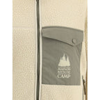 Cream Polyester Shell Jacket