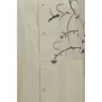 Yellow Cotton Pattern Shirt