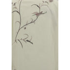 Yellow Cotton Pattern Shirt