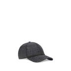 Gray Fleece Wool Cap (Baseball Hat)