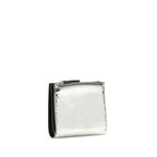 Silver Calf Leather Bos Taurus Wallet