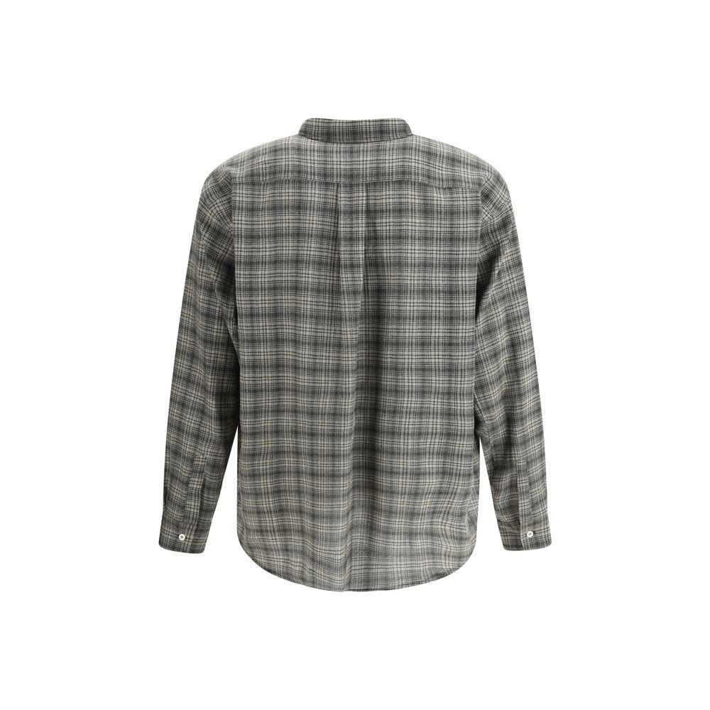 Multicolor Fleece Wool Pattern Shirt