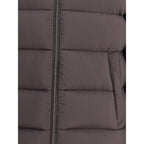 Brown Polyamide Bomber