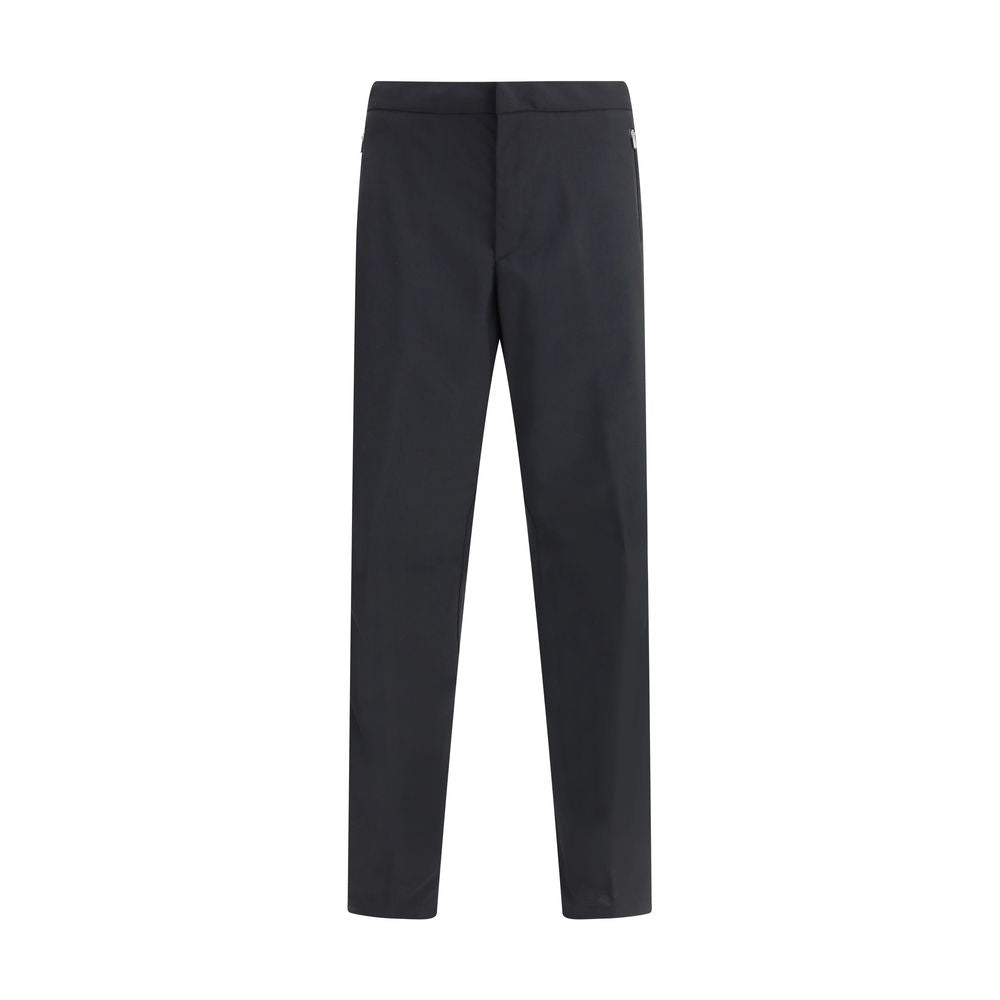 Black Polyester Dress Pants