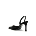 Black Calf Leather Bos Taurus High Heel Pumps