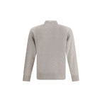 Beige Cashmere Polo Shirt