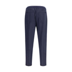 Blue Cashmere Athletic Pants