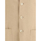 Beige Cashmere Coat