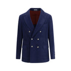 Blue Wool Coat