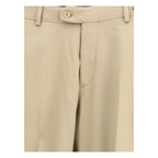Bicolor Cotton Chino Pants