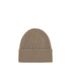 Beige Cashmere Beanie