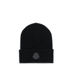 Black Wool Beanie