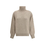 Beige Cashmere Cashmere Sweater