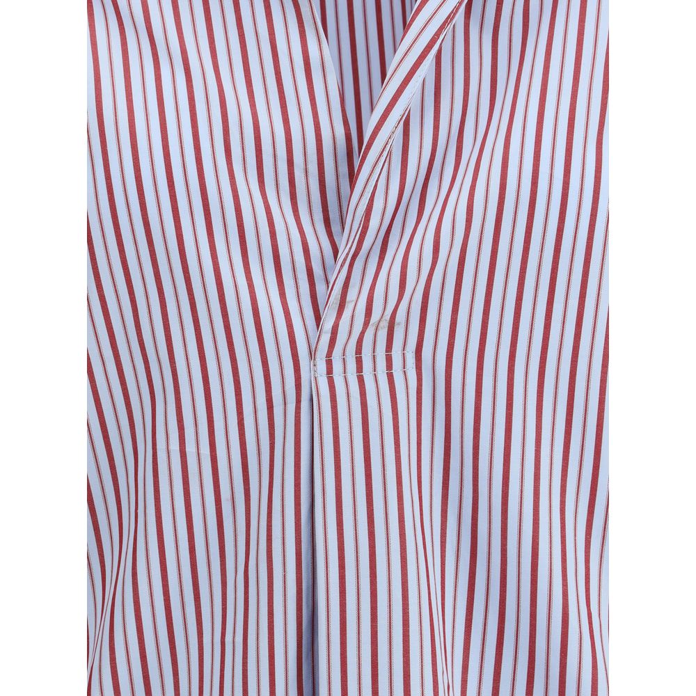 Light Blue Cotton Pattern Shirt