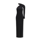 Black Viscose Cocktail Dress