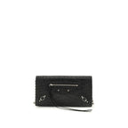 Black Calf Leather Bos Taurus Shoulder Bag