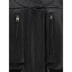 Black Lamb Leather Clothing