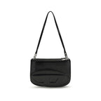 Black Calf Leather Bos Taurus Shoulder Bag