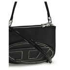 Black Calf Leather Bos Taurus Shoulder Bag