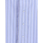 Light Blue Cotton Pattern Shirt