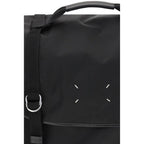 Black Polyamide Shoulder Bag