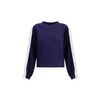 Blue Viscose Sweatshirt