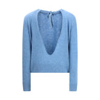 Light Blue Cashmere Sweatshirt