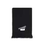 Black Wool Scarf