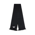 Black Wool Scarf