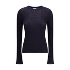 Blue Wool Sweatshirt