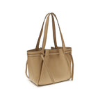 Beige Leather Handbag