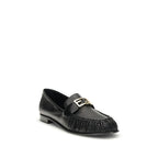 Black Calf Leather Bos Taurus Slip-On Loafers