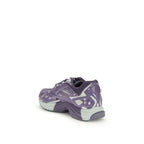 Purple Polyethylene Athletic Sneakers