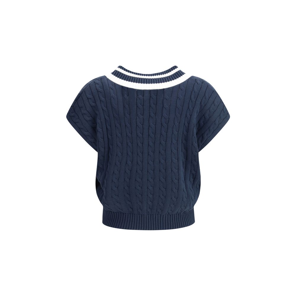 Blue Cotton Sweatshirt