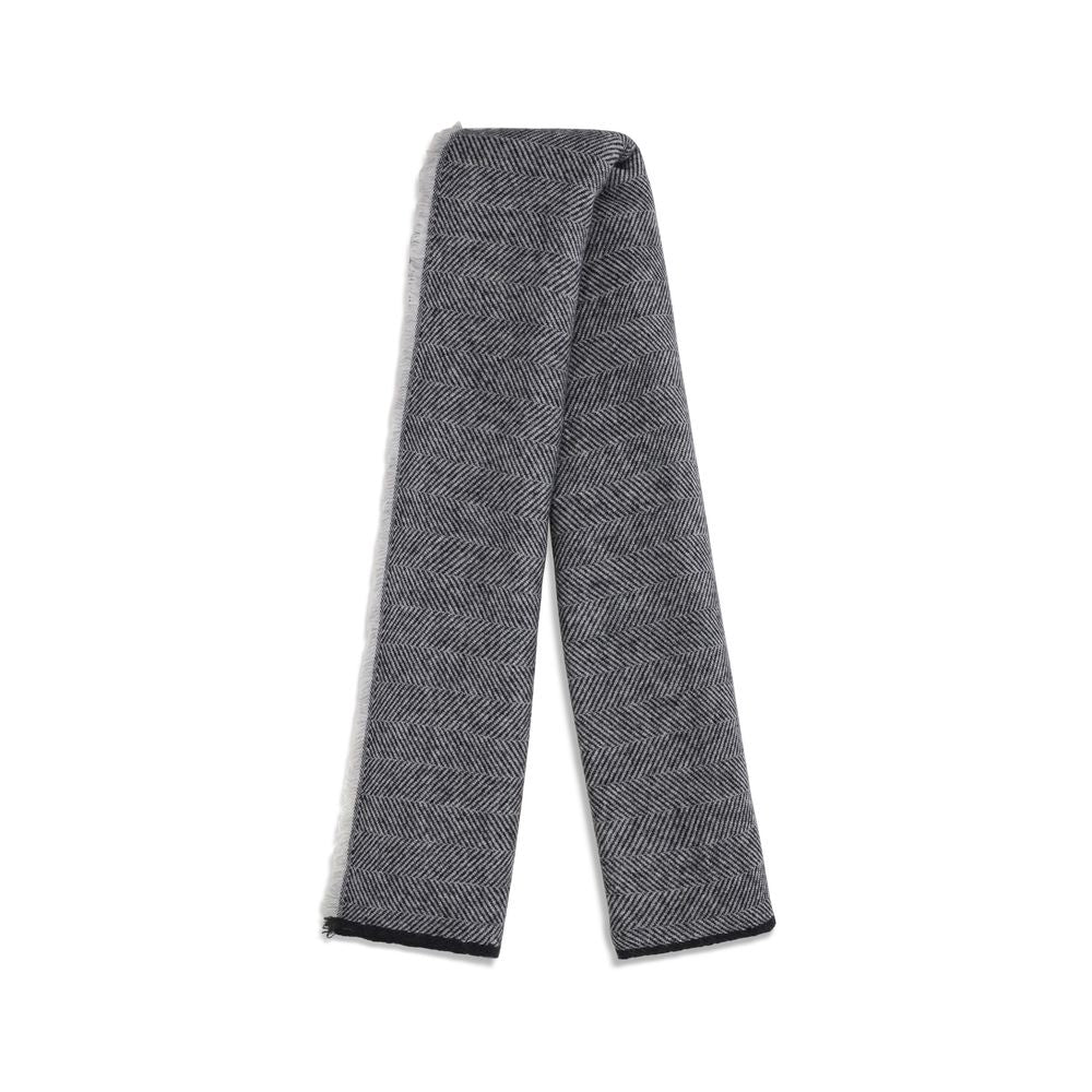 Gray Cashmere Scarf