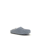 Light Blue Rubber Mules