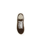 Brown Calf Leather Bos Taurus Sneakers