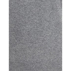 Gray Merino Wool Turtleneck
