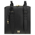 Black Calf Leather Bos Taurus Shoulder Bag