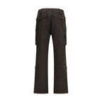 Brown Cotton Cargo Pants